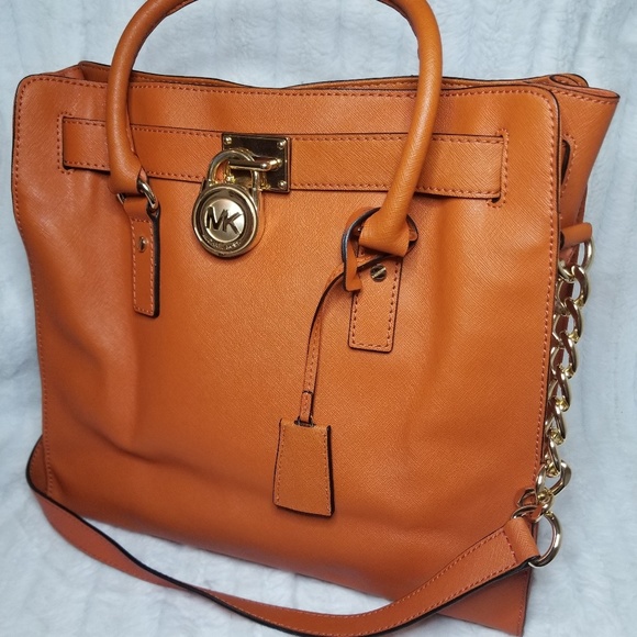 Michael Kors Handbags - Large Hamilton MK Bag Michael Kors Handbags - Large Hamilton MK Bag